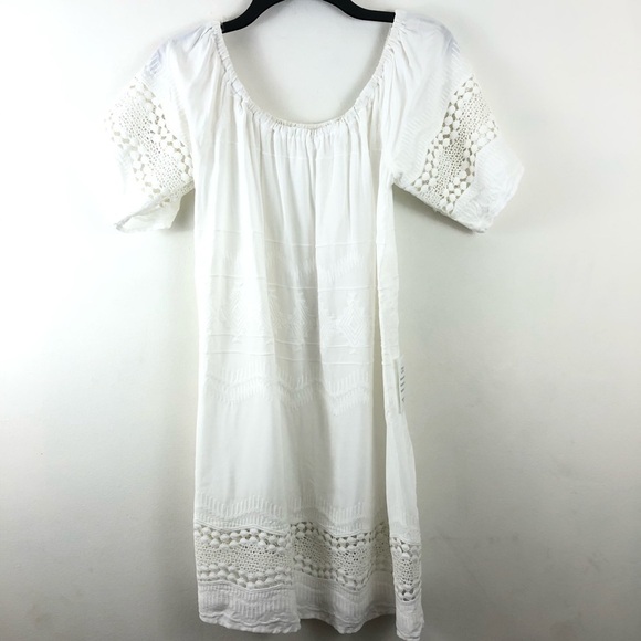 La Blanca White Swim Coverup Dress S - Picture 2 of 11